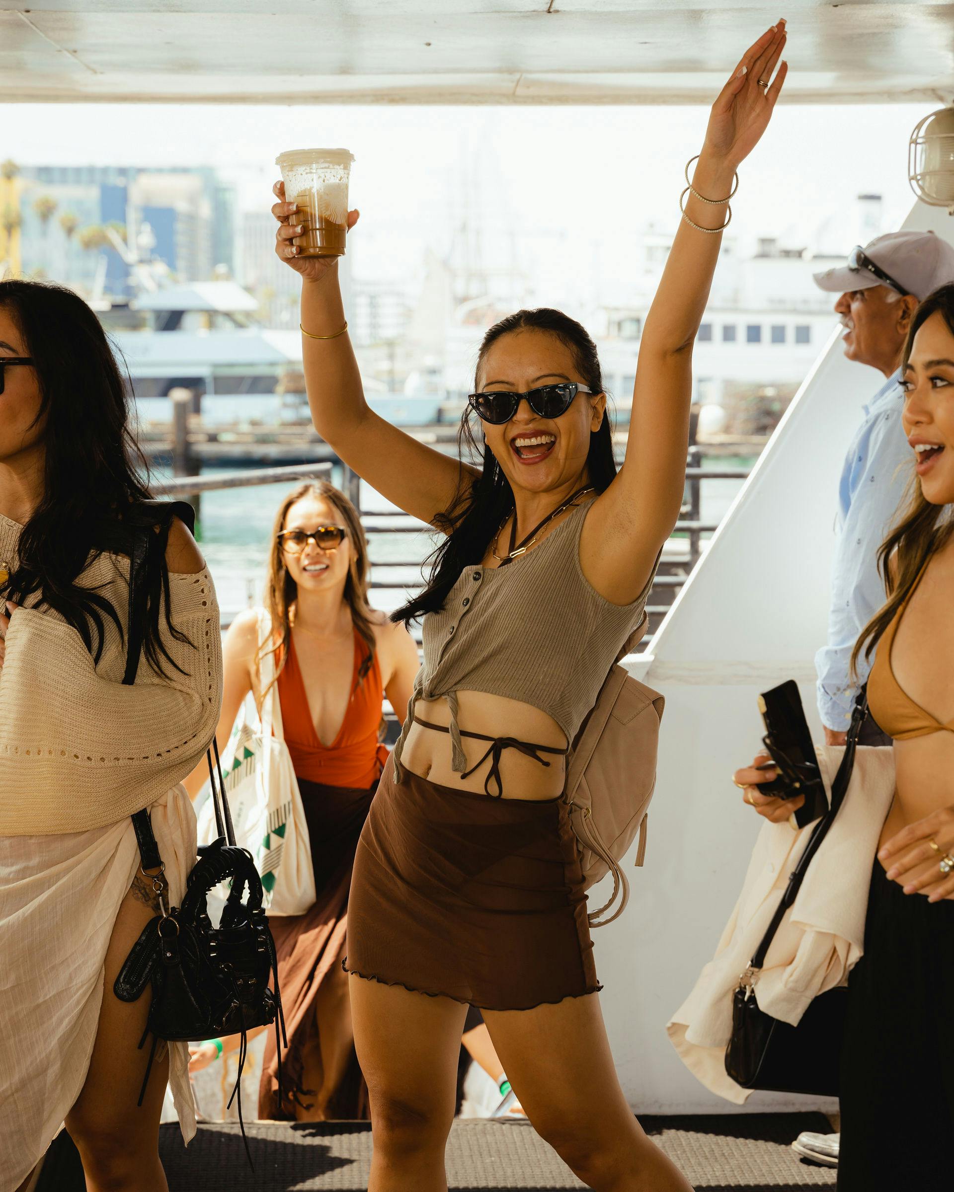 Get Brunchfaced on Party Boat: An All-Inclusive Brunch Experience Aboard a Private 47' Luxury Catamaran image 1